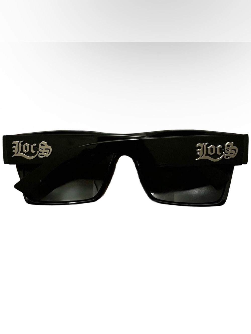 LOCS 91105 Black Flat Top Sunglasses – Cholo Style – Minor Wear - Picture 5 of 6